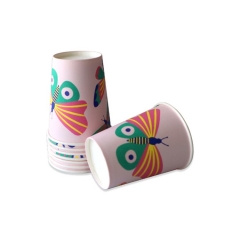 paper disposable cups pla coated biodegradable paper cup