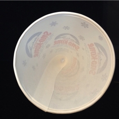 Custom Printed Disposable Snow Cone Paper Cup 6 oz For Cold Drinking