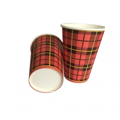 7.5OZ Premium Custom Printed Paper Coffee Scotty Cups For Netherlands
