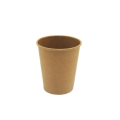 12OZ 사용자 정의 크기 크래프트 종이 커피 컵
