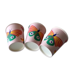 PLA line biodegradable Custom logo printed paper cup