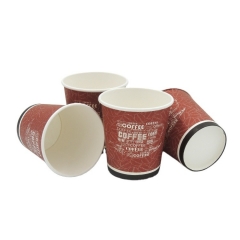 새로운 스타일의 사용자 정의 인쇄 단일 벽지 커피 컵 이동