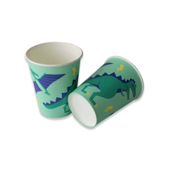Fabricante da China. copos de papel descartáveis ​​para café quente de 8 onças com logotipo