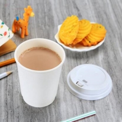 Christmas Double Wall Insulated Compostable Paper Coffee Cups for Hot Drink