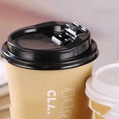 Double Wall Paper Cup 8oz With Lid For Hot Drink