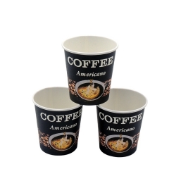8OZ Hot Sale Single Wall Paper Cup PE Coated Single Wall Paper Cups