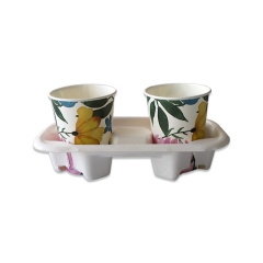 Горячие продажи набор чашек с покрытием из PLA кофейный стаканчик бумажный стаканчик оптом