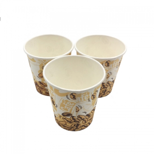 Food Grade 6.5oz Custom Logo Hot Coffee Paper Cup