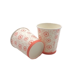 Hot Sale Beverage Use Single Wall Pe 8 Ouce Coated Paper Cup