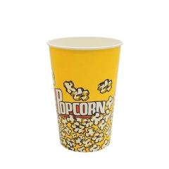 Vaso de palomitas de maíz desechable de varios tamaños Cubo de palomitas de maíz