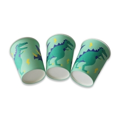 Taza de café desechable biodegradable de papel Pla-Coat