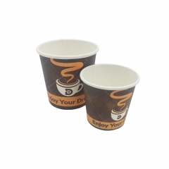 Tazze da caffè in carta stampate personalizzate da 2.5 OZ di vendita calda