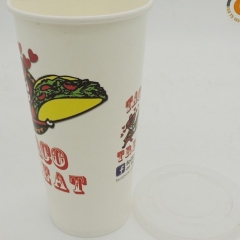 32 OZ Company Logo Design Disposable Bulk Paper Cup