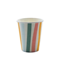 Customized Printing Food Grade Compostable PLA Paper Coffee Cup