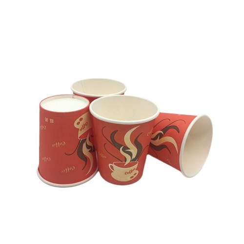 Taza de papel desechable de café para llevar de 7 oz para máquina expendedora