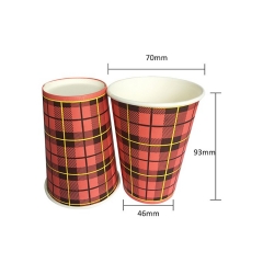 유럽 ​​시장을 위한 처분할 수 있는 뜨거운 서류상 커피 판지 컵