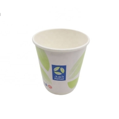 Tazas de café compostables de papel de cáñamo de doble pared en Turquía