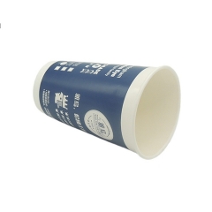 Christmas biodegradable custom Designed Double Wall Paper Cup