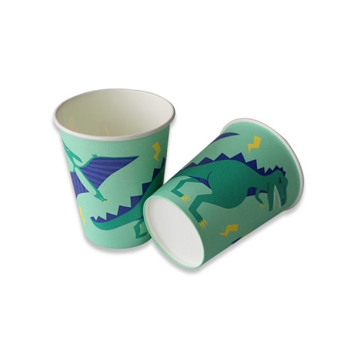 간단한 생분해성 종이 음료 컵 최고의 디자인 PLA 컵