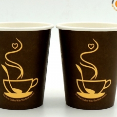 Προσαρμοσμένο λογότυπο χονδρικής για ζεστό χάρτινο ποτήρι μιας χρήσης για Nespresso