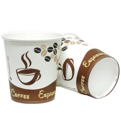 Café en papier jetable imprimé avec logo 7oz de la meilleure qualité