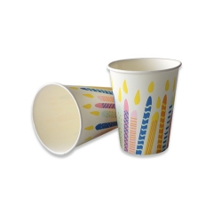लोकप्रिय डिजाइन घरेलू सस्ते पीई पीएलए लेपित सिंगल वॉल पेपर कप