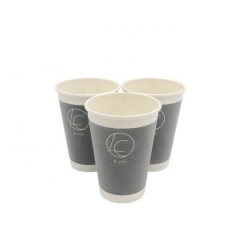 Nuevos diseños de tazas de café de papel doble con tapas