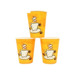 Cốc giấy cà phê 12oz thân thiện với môi trường dùng một lần