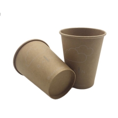 Paper Coffee Cups Italian Kraft Paper Cups for hot drink with Disposable Paper tea Cup Manufacturers