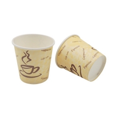 Gobelet en papier 4oz avec couvercle pour café