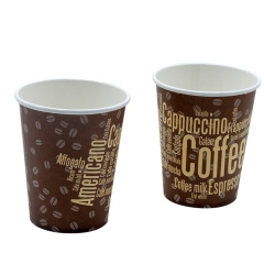 250ml Custom Design Disposable Paper Drinking Cup for Coffee