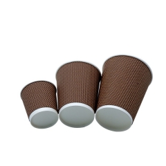 Disposable Kraft Paper Brown Coffee Cup
