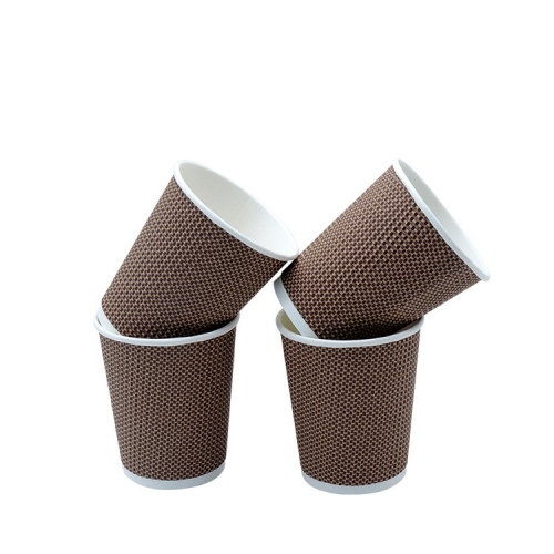 Individuell bedruckte doppelwandige Kaffeetassen aus Papier