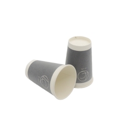 Single PE coated one time use wholesale foam paper cup for coffee shop