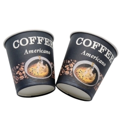 Precio de fábrica 4OZ tazas de café de papel caliente impresas desechables