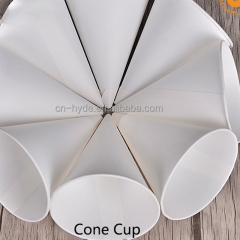 Disposable Cone Paper Cup Paper Cones For Water Drink
