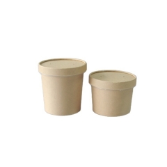 Attractive Price New Type 8OZ Kraft Paper Cup With Lid