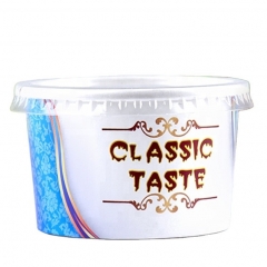 Миска для мороженого одноразового бумажного стаканчика Гетало изготовленная на заказ с крышкой