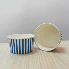 Food grade recycled disposable ice cream paper cup