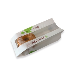 bread bag biodegradable simple kraft paper packaging bags with logo