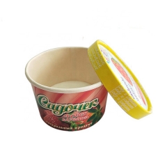 Imballaggio della tazza del gelato della tazza del gelato della tazza di yogurt congelato usa e getta 16OZ della tazza di carta