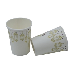 Ventilateur de tasse de papier découpé personnalisé par fabricant pour tasse à café