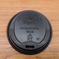 cup Lid 100% Compostable CPLA Lid for Paper Cup