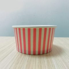 Food grade recycled disposable ice cream paper cup