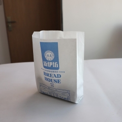 Eco-Friendly PE coated Bread Bag Biodegradable Compostable Bag