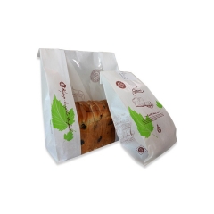 Sac à Emporter Biodégradable pour Pain Sandwich Burger