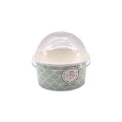 Disposable Custom Printed Ice Cream Packaging Container Paper Ice Cream cup