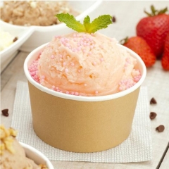 50ml-1000ml Disposable Paper Ice Cream Tubs And Lids