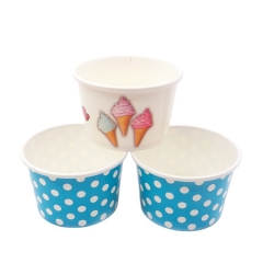 8OZ paper cups ice cream paper disposable cup