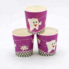 Tazza di carta per gelato monouso rivestita in PE doppio prezzo competitivo